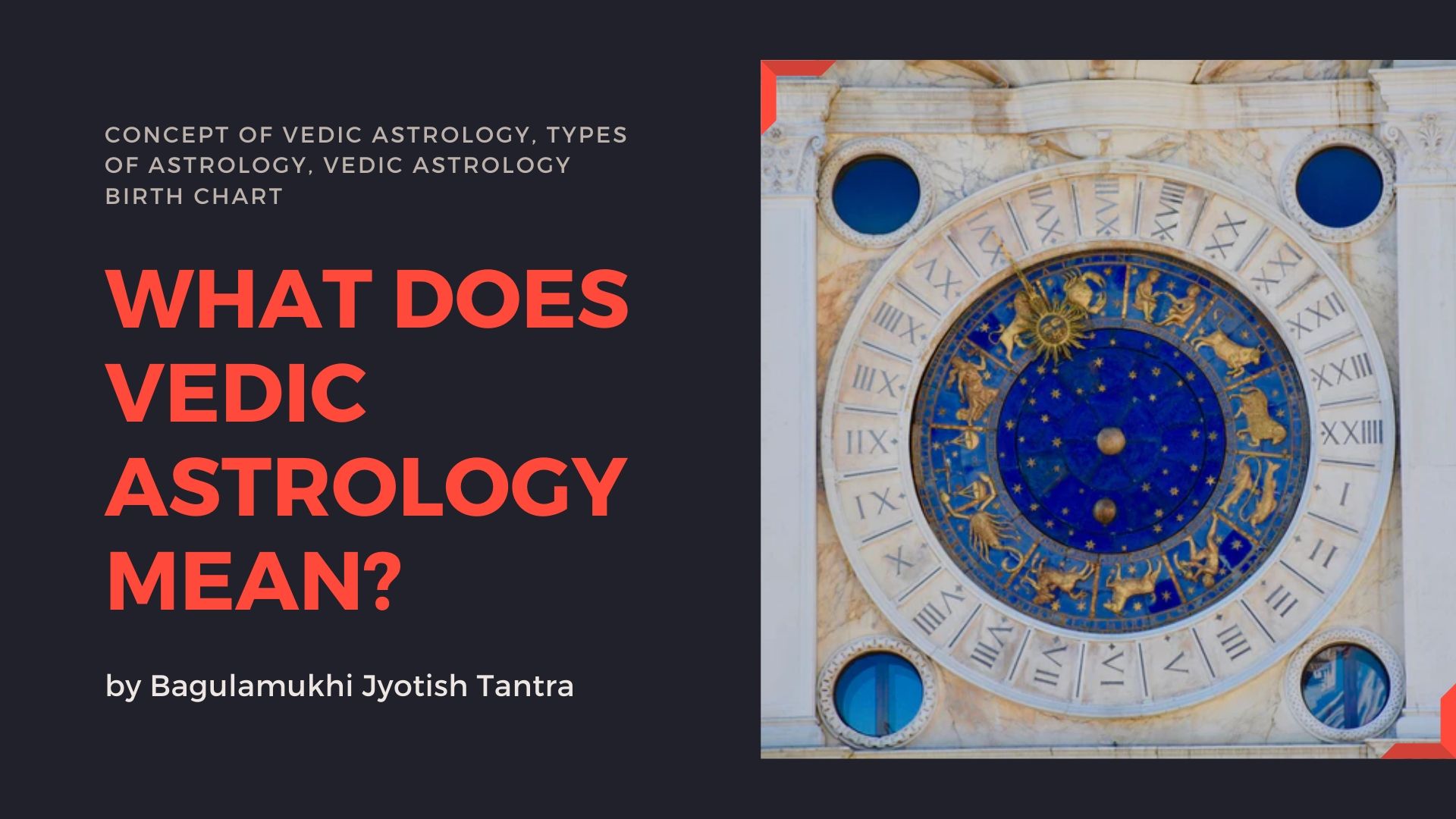 Jyotish Vedic Astrology Chart